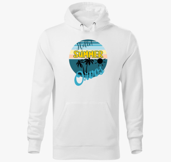 Hello Summer orvos pulover s kapuco