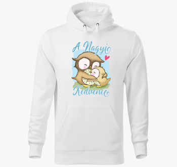 nagyi kedvence bagoly pulover s kapuco