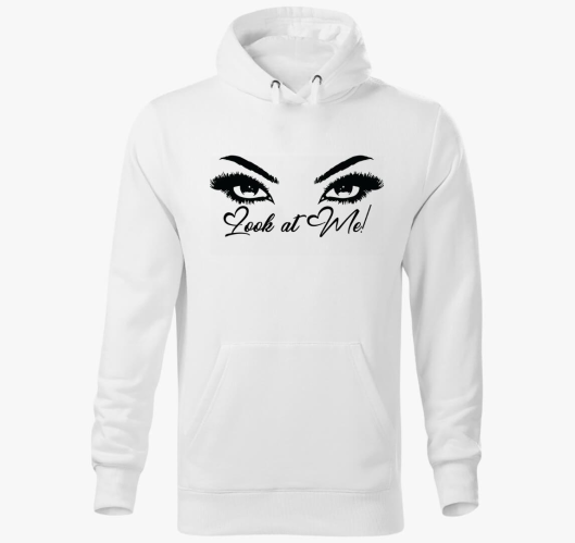 Look at Me pulover s kapuco