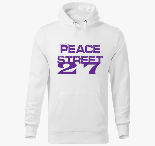 Peace srteet pulover s kapuco