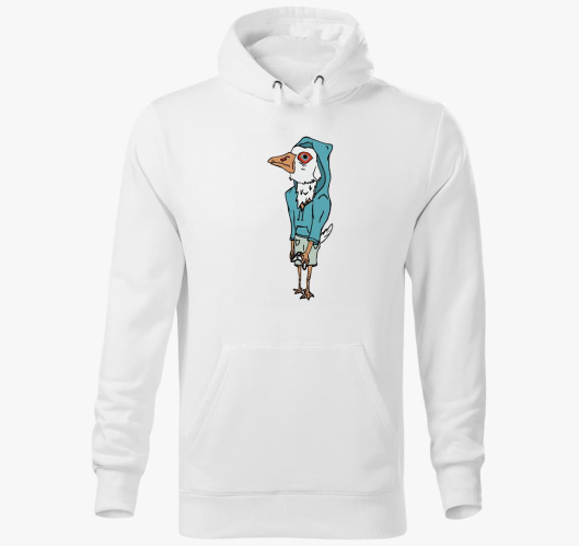 Gamer pulover s kapuco