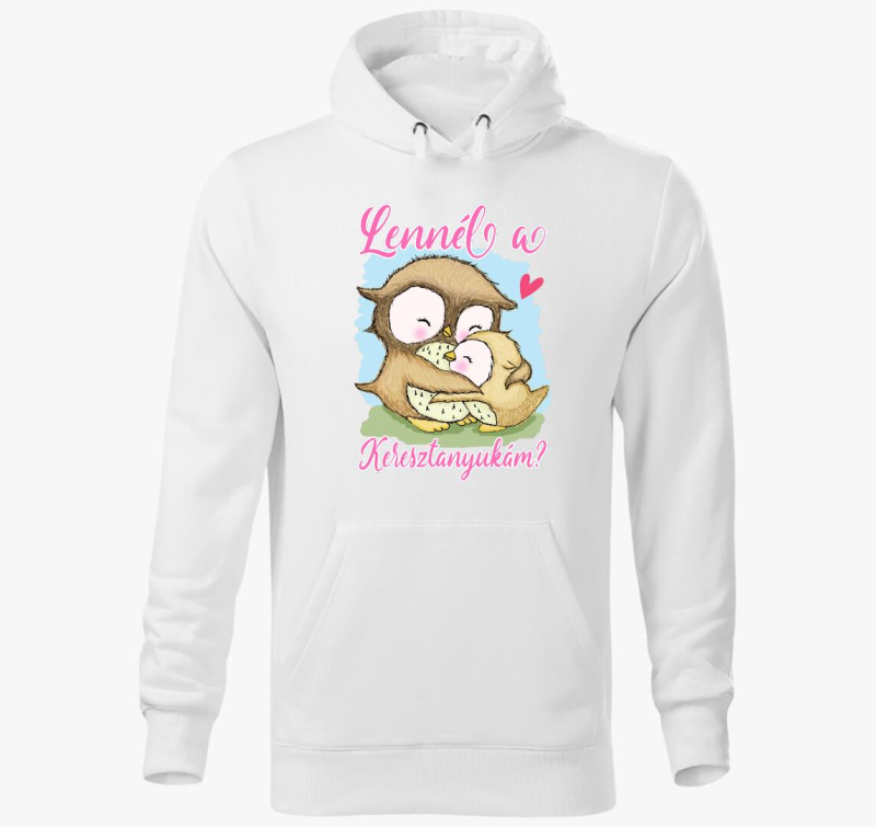 bagoly pulover s kapuco