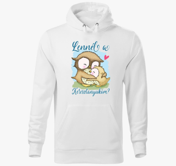 bagoly pulover s kapuco