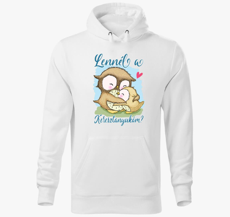 bagoly pulover s kapuco