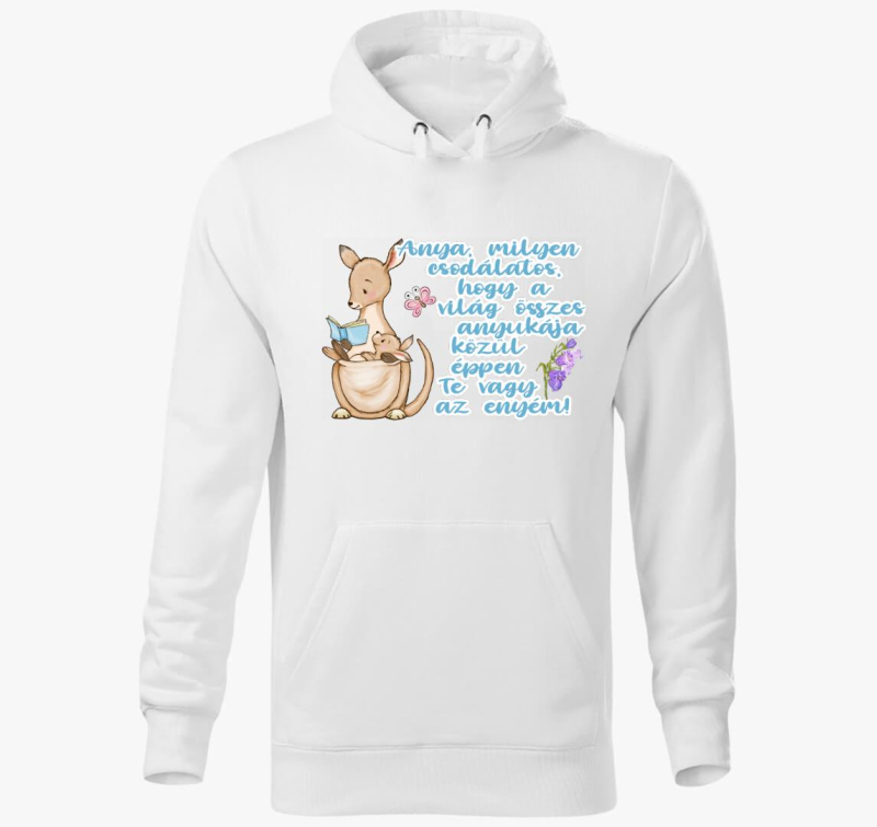 Mama milyen kenguru pulover s kapuco