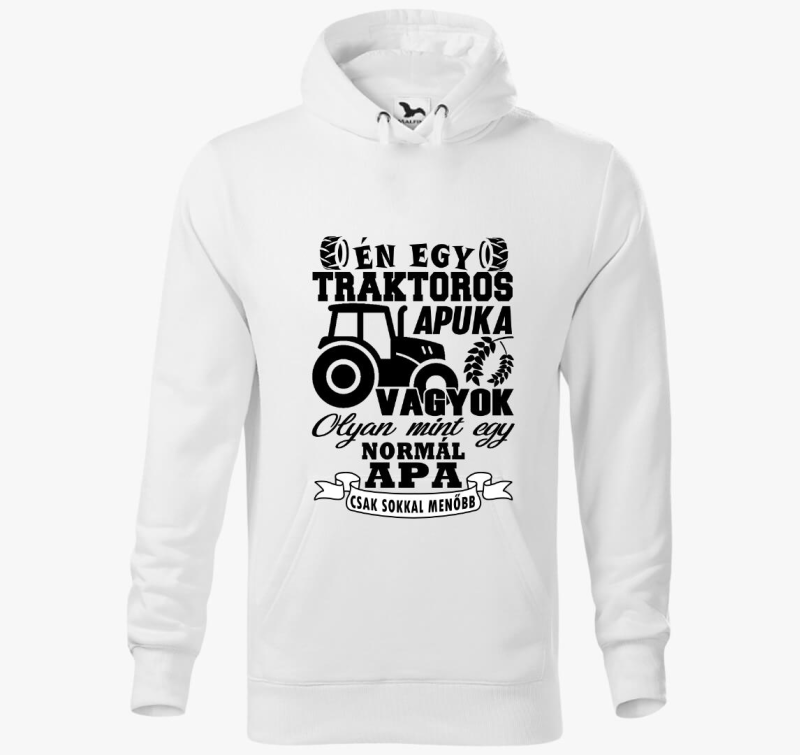 traktoros apuka sem pulover s kapuco