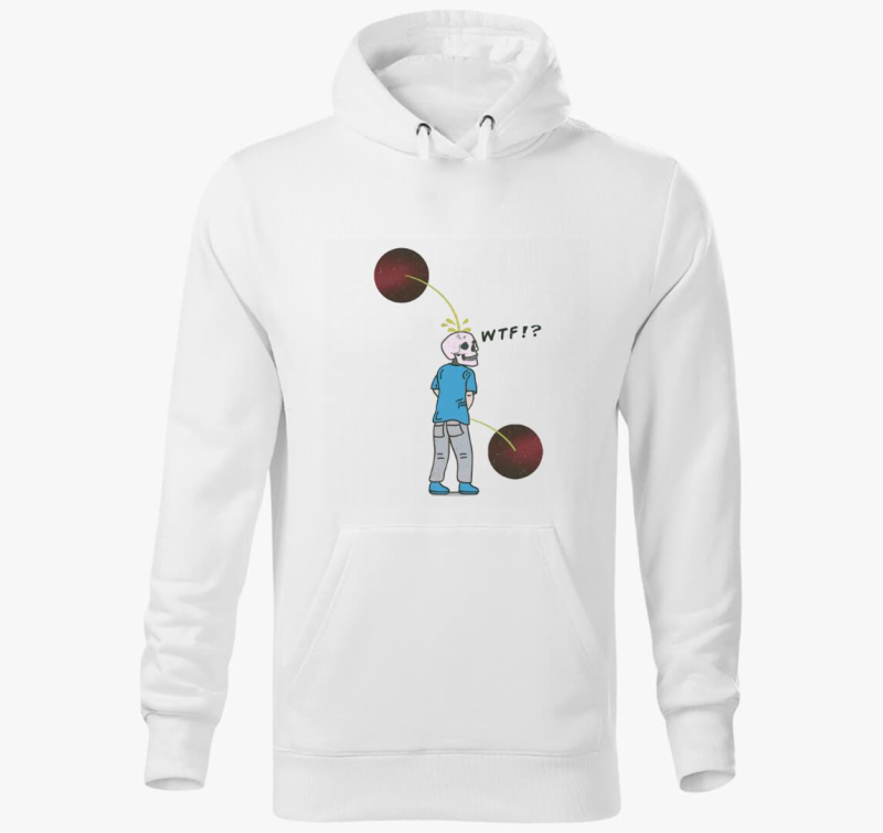 Pissing-off pulover s kapuco