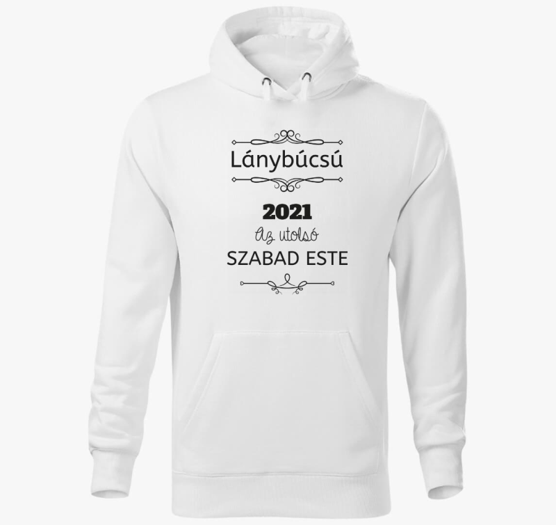 szabad este pulover s kapuco