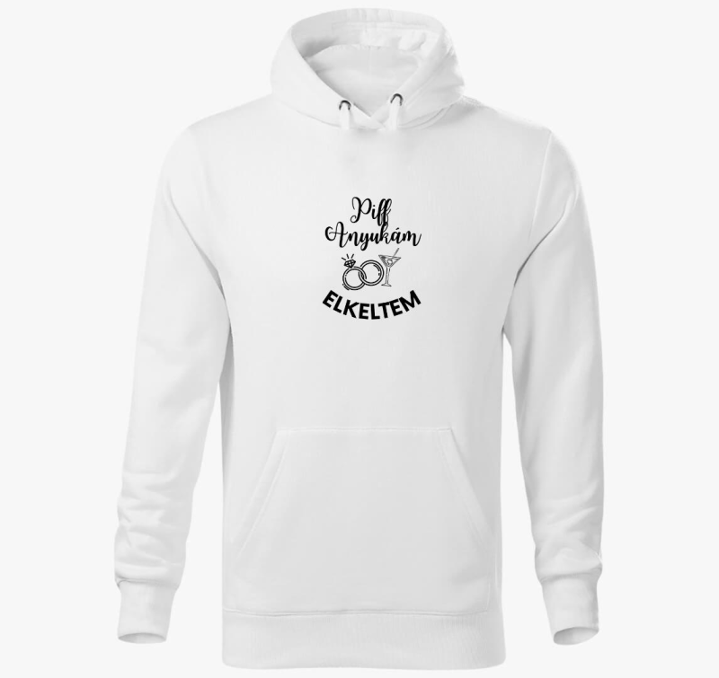 Piff elkeltem v2.0 pulover s kapuco