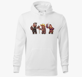 Minecraft falusiak pulover s kapuco