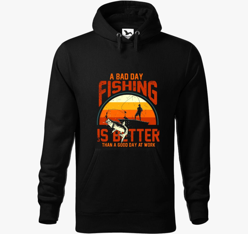 jobb, kot dolgozni pulover s kapuco