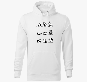 panda pulover s kapuco
