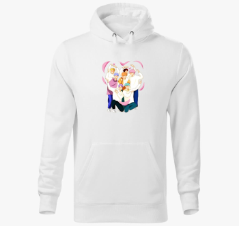 BTS ljubezen pulover s kapuco