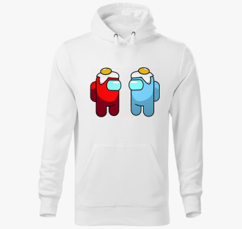 Among Us - kot pulover s kapuco