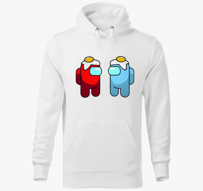 Among Us - kot pulover s kapuco