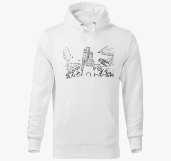 Among Us rajzos pulover s kapuco