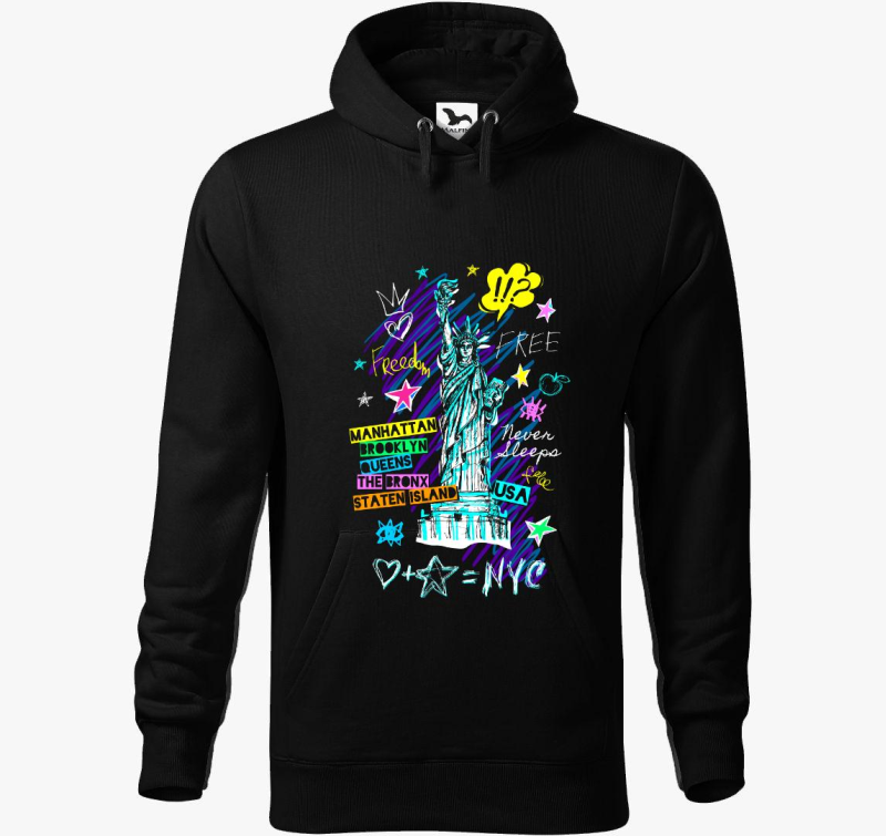 szobor rajz pulover s kapuco