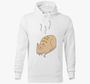 Veknis cica - pulover s kapuco