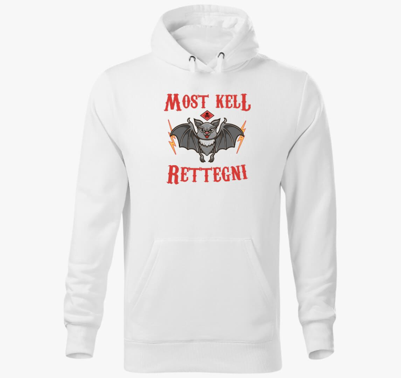 Most kell rettegni pulover s kapuco