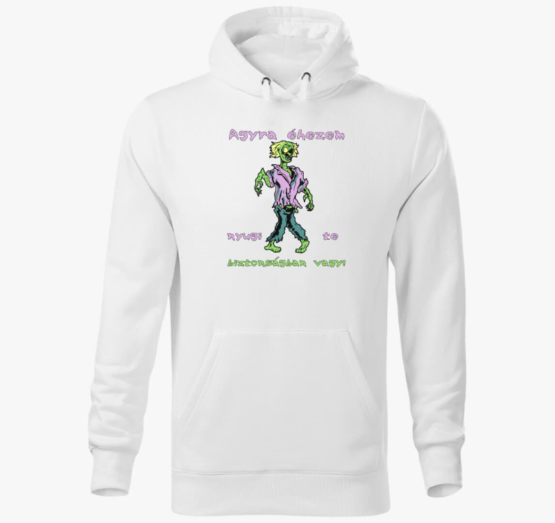 Agyra zombi halloweeni pulover s kapuco