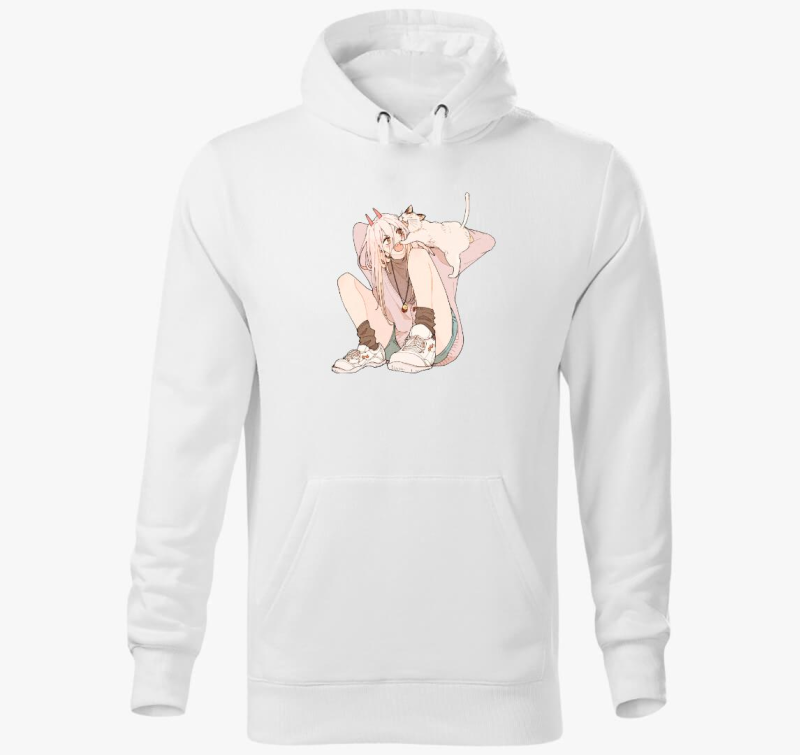 Chainsaw Man Power in pulover s kapuco