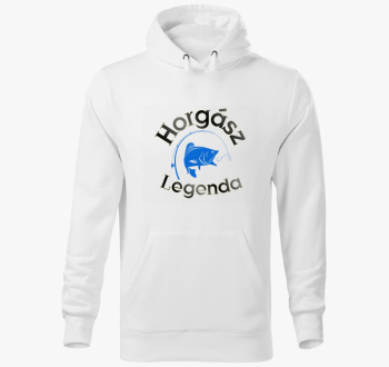 Ribič legenda pulover s kapuco
