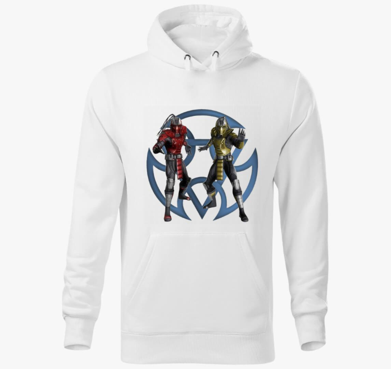 Sektor Cyrax Mortal Kombat pulover s kapuco