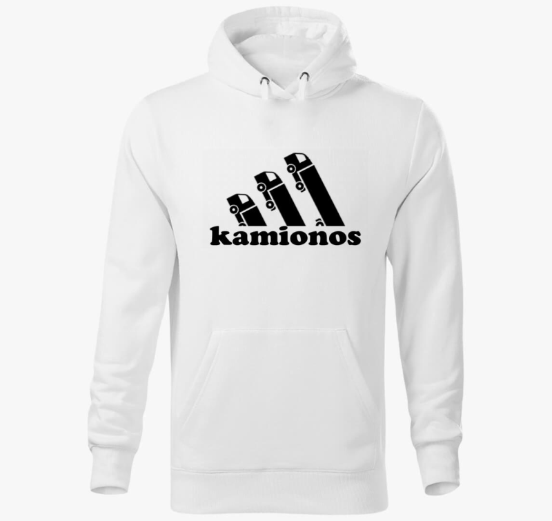 Kamionos pulover s kapuco
