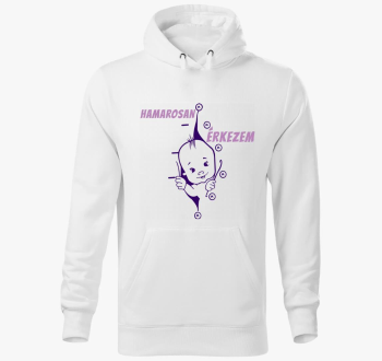 Hamarosan pulover s kapuco