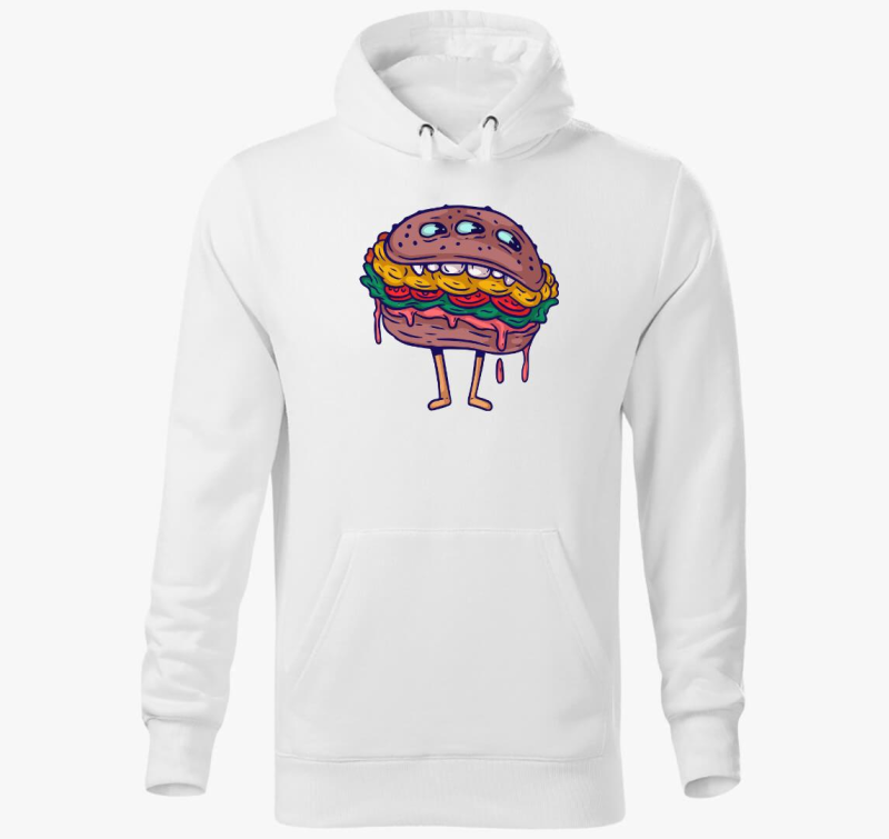Hamburger pulover s kapuco