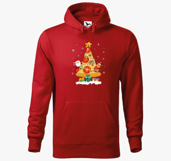 Pizza pulover s kapuco