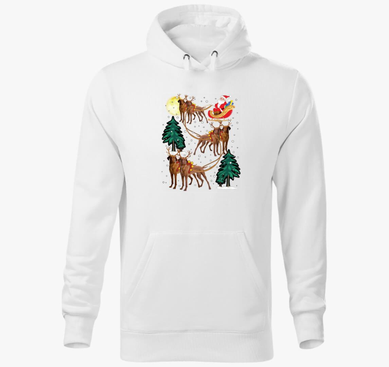 Vizsla pulover s kapuco