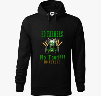 No Farmers no food pulover s kapuco