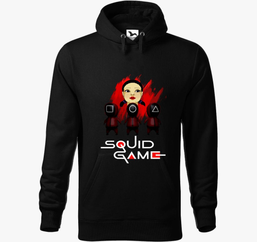 Squid Game poster style pulove...