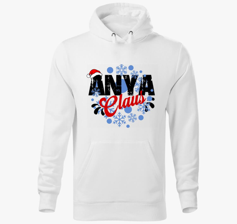 Mama Claus pulover s kapuco