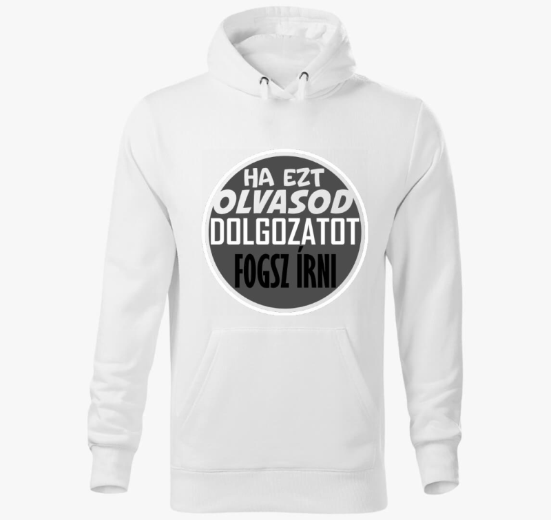 Dolgozat pulover s kapuco