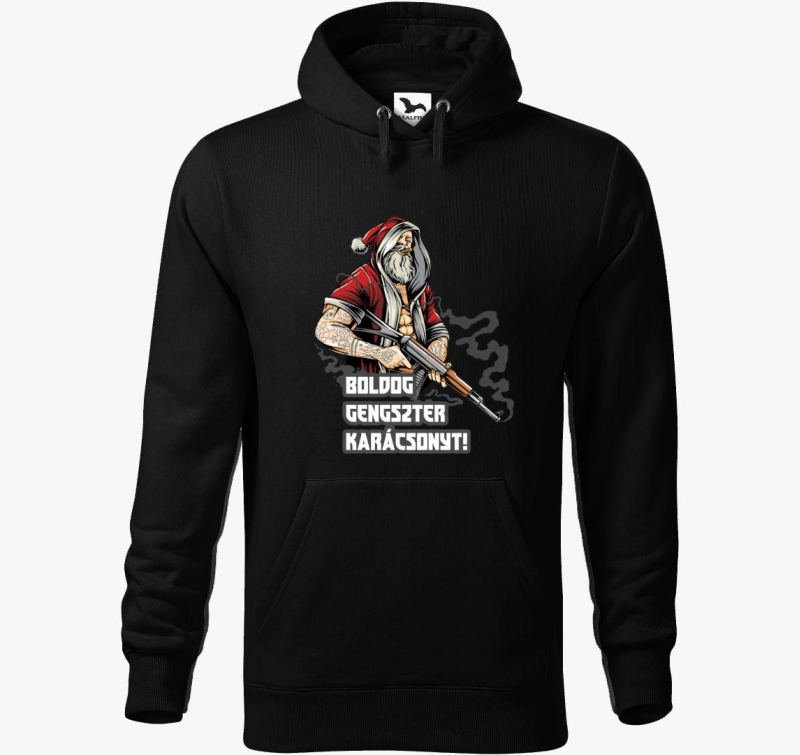 Boldog gengszter pulover s kapuco