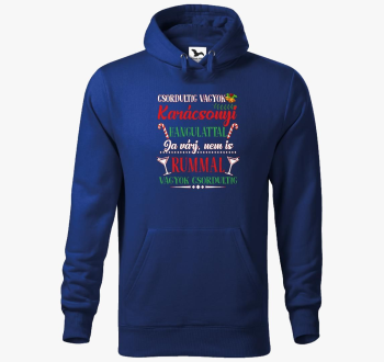 Csordultig sem pulover s kapuco