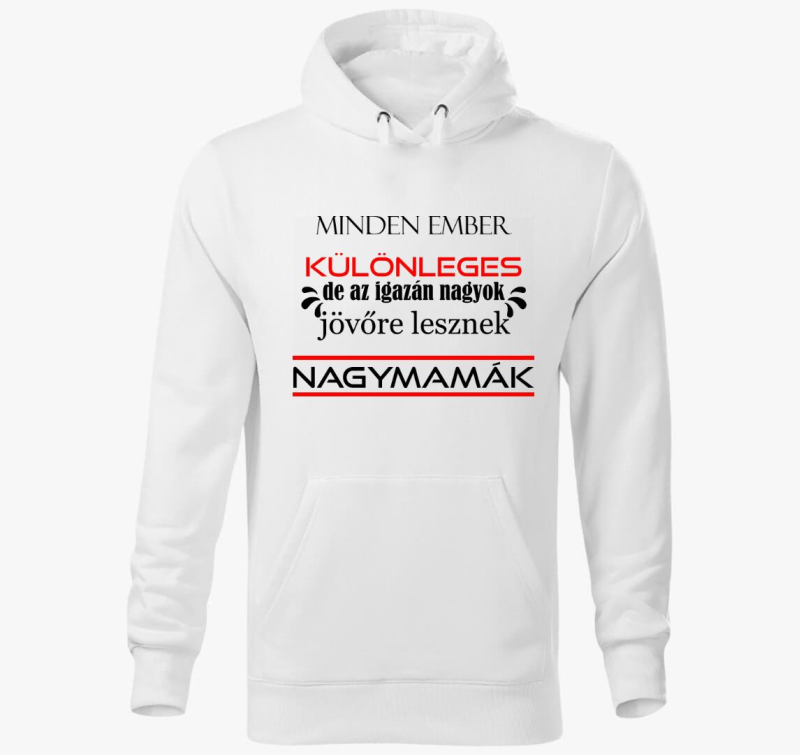 babica pulover s kapuco