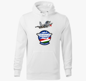 Hungarian Aviation Art Patch Gripen pulover s kapuco