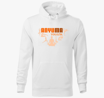 Anyu ma pulover s kapuco