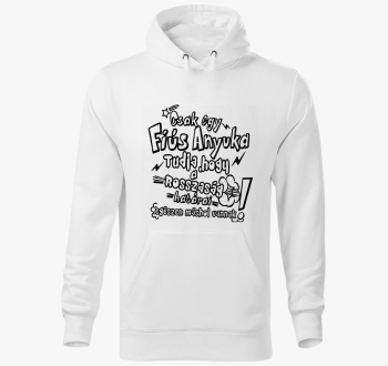 Csak anyuka tudja pulover s kapuco