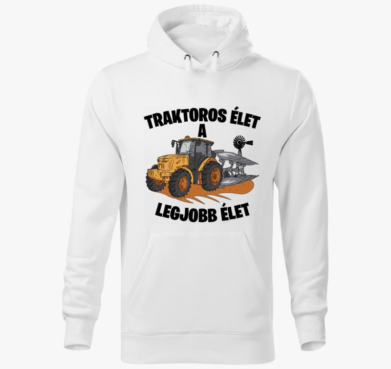 Traktoros legjobb pulover s kapuco