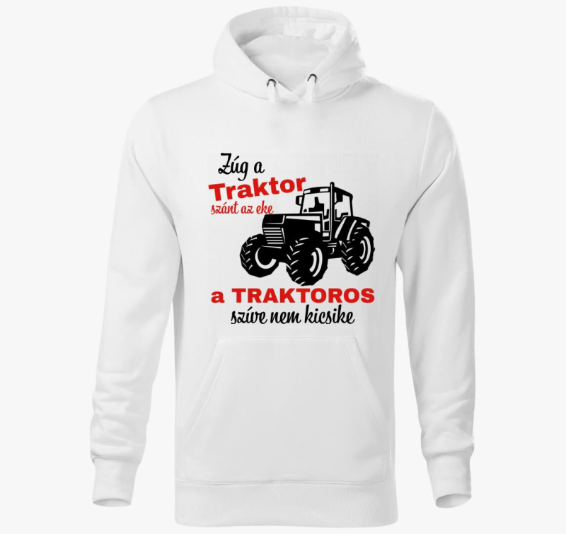 traktor eke traktoros ne kicsike pulover s kapuco
