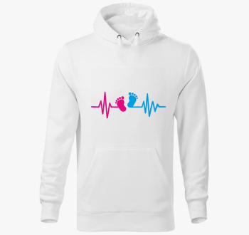 Baba ekg pulover s kapuco