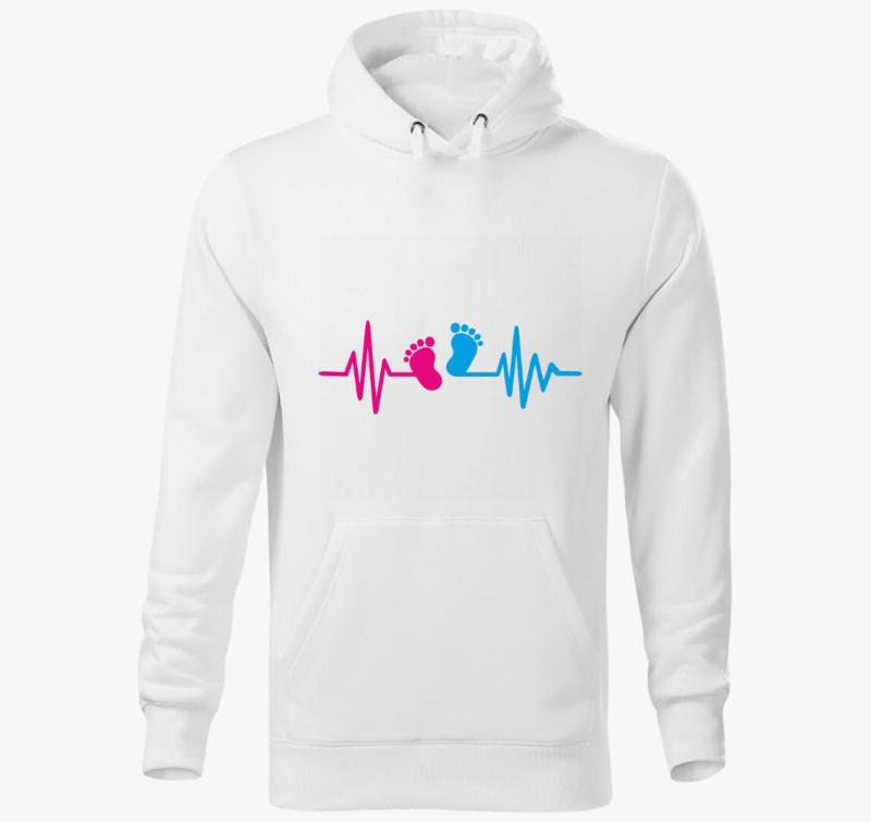 Baba ekg pulover s kapuco