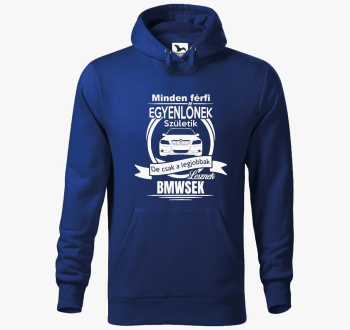 Vsak de csak legjobbak lesznek BMWsek pulover s kapuco