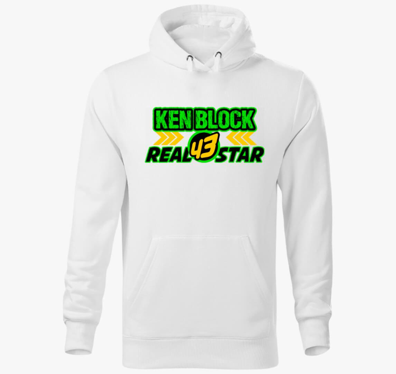 Ken Block real star pulover s kapuco