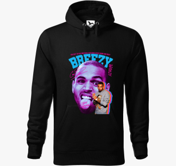 Chris Brown pulover s kapuco