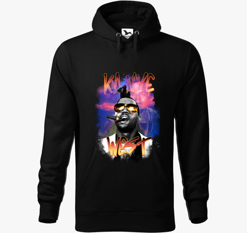 Szivaros Kanye West pulover s kapuco